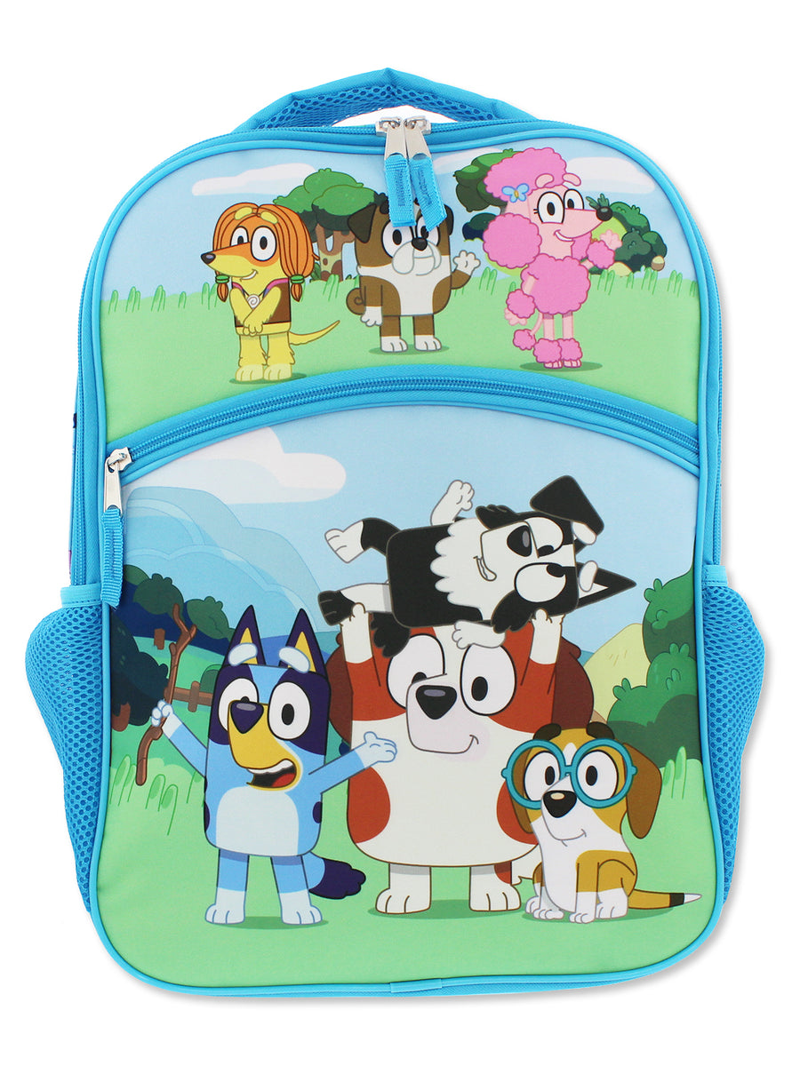 Bluey 5pc Kids' 16 Backpack with Lunch Box Set 5 ct