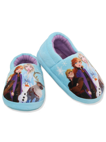 banjo alledaags Weekendtas Disney Frozen 2 Elsa Anna Toddler and Girls Plush Aline Slippers – Yankee  Toy Box