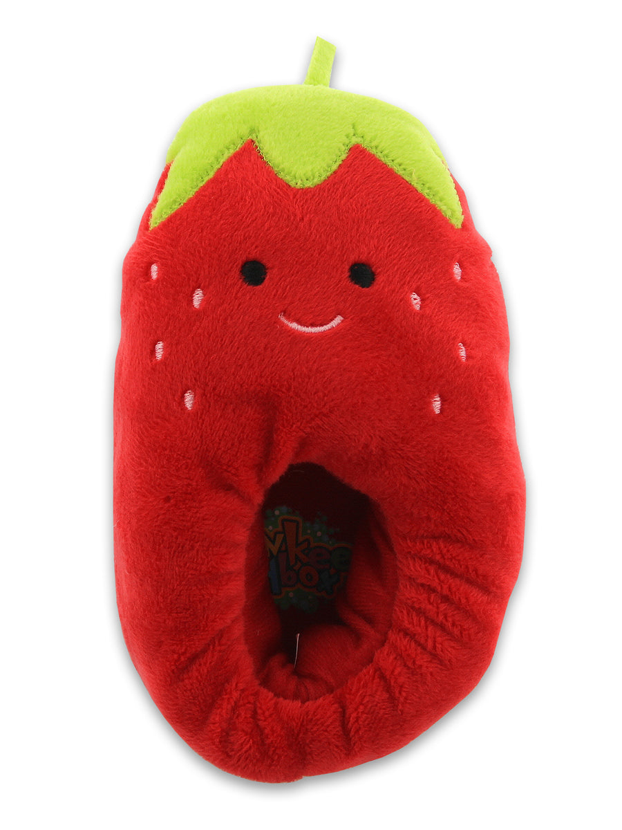 Strawberry Plush Slippers – Yankee Toybox