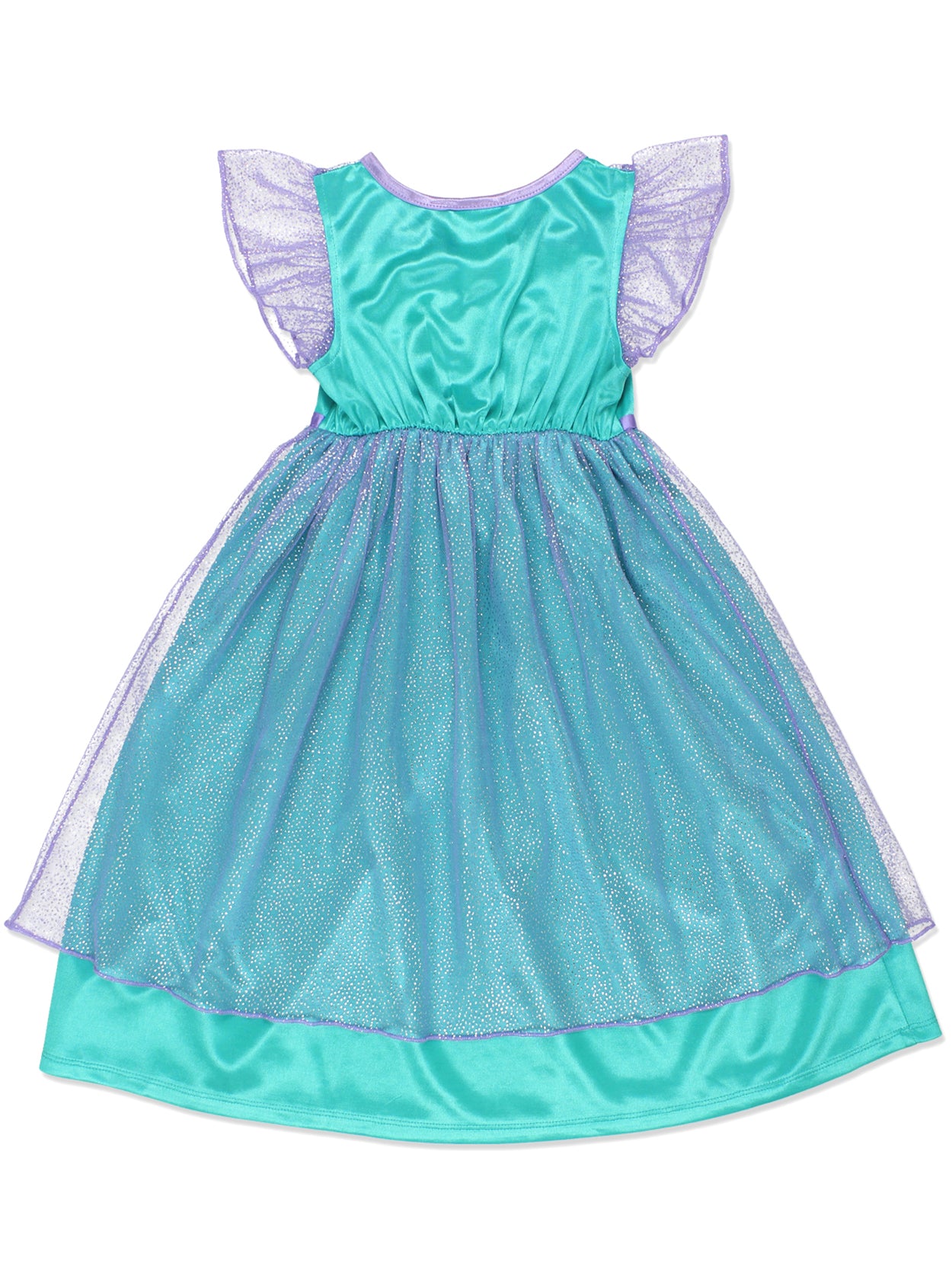 little mermaid night dress Intimo Disney Princess Women's Little Mermaid Ariel Tie Dye Nightgown Sleep Shirt Gown