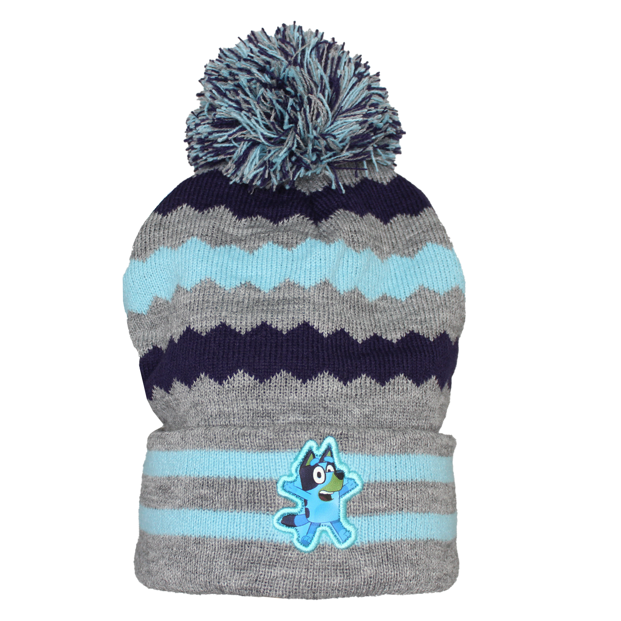 Bluey Striped Big Kids Knit Hat and Gloves Set – Yankee Toybox