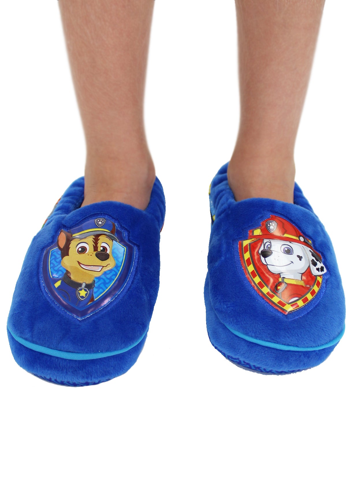 Paw Patrol Chase Marshall Plush A-Line Slippers – Yankee Toybox