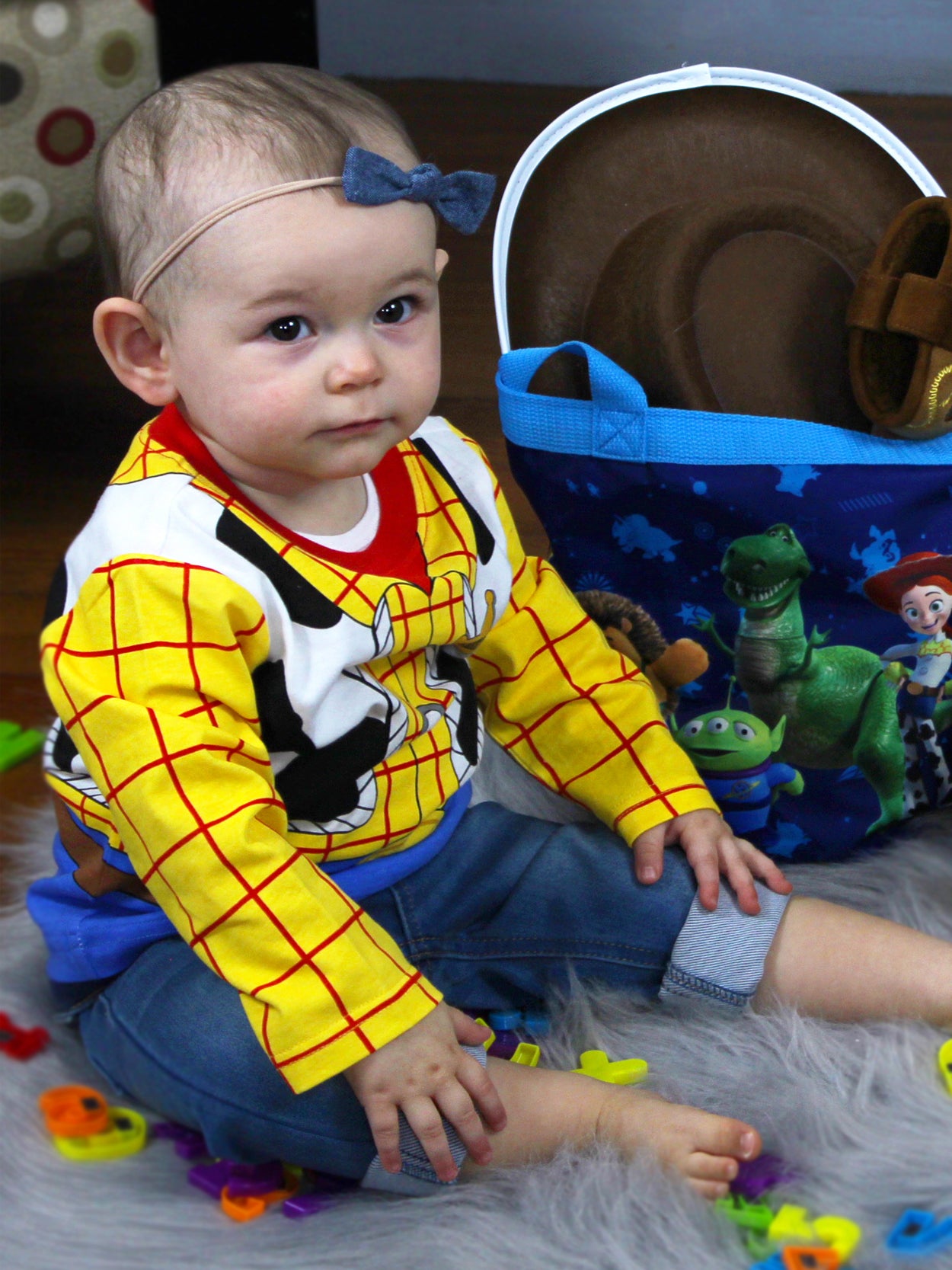 Woody's Baby Boy Outfit Toy Story Sheriff Woody Long Sleeve T