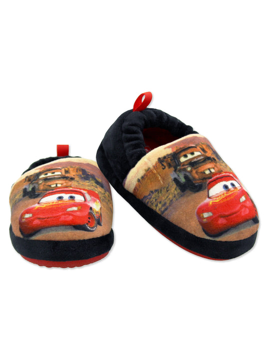 Disney Cars Lightning McQueen Tow Mater Plush A-Line Slippers