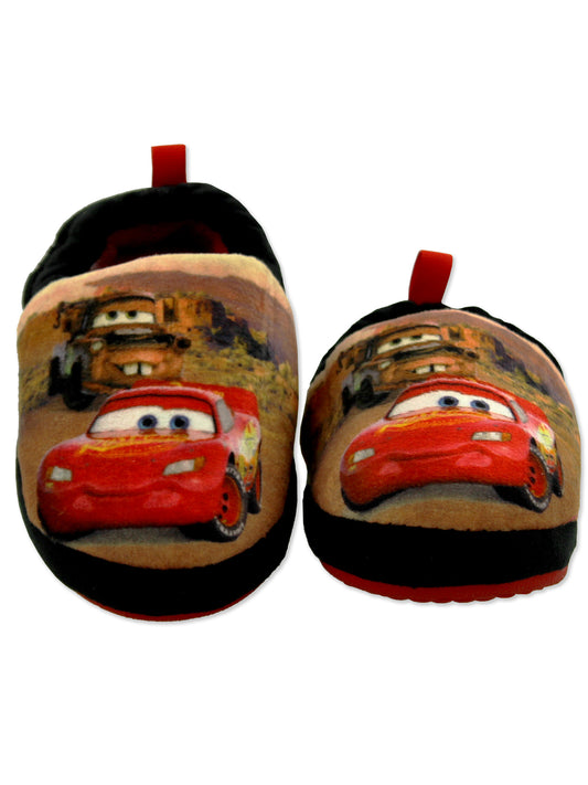 Disney Cars Lightning McQueen Tow Mater Plush A-Line Slippers