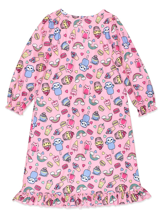 Animals and Sweets Granny Gown Nightgown