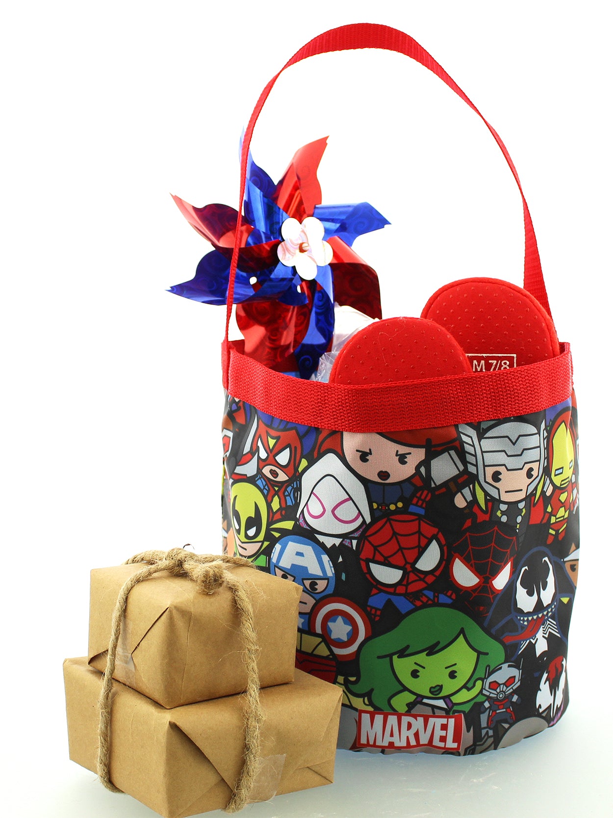 Marvel Kawaii Avengers Collapsible Bucket Tote Bag – Yankee Toybox