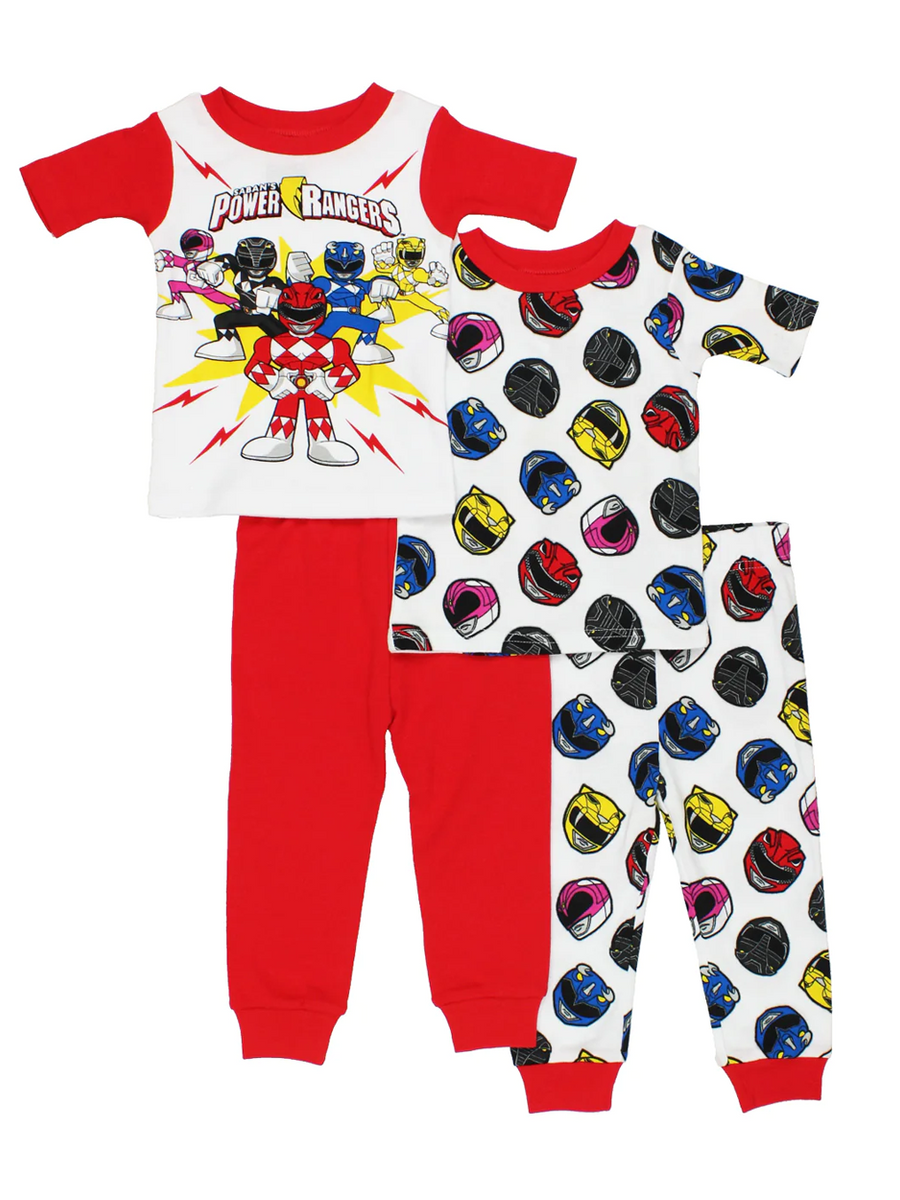 Power Rangers 4-Piece Pajamas Set – Yankee Toybox
