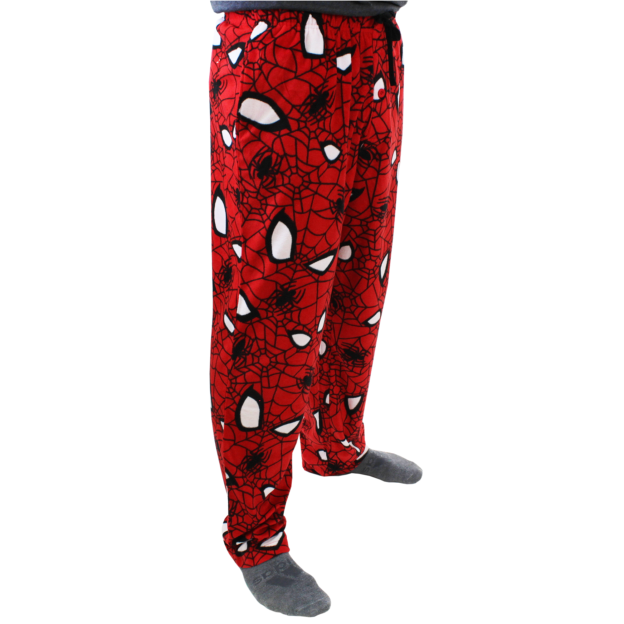 Marvel Spider-Man Mens Plush Fleece Lounge Pajama Pants – Yankee