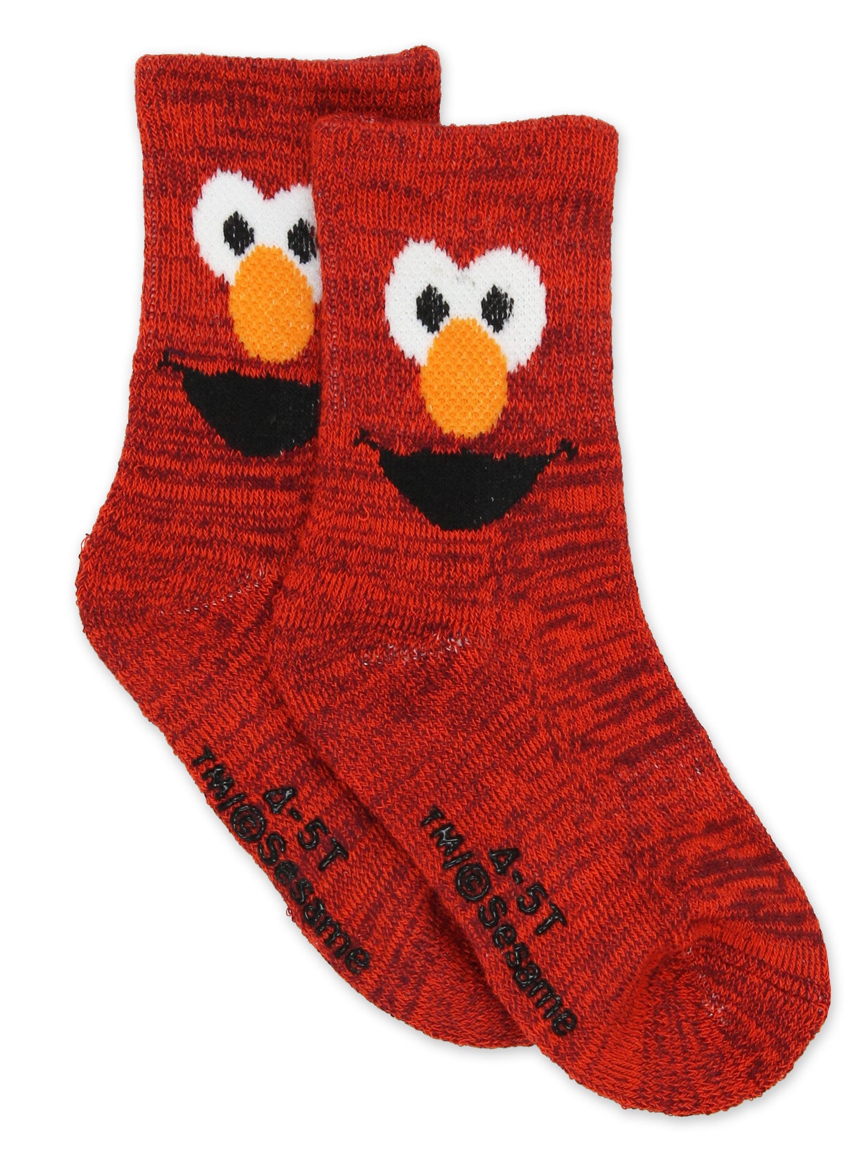 Sesame Street Elmo Baby Toddler Boys Girls 6 Pack Crew Socks with