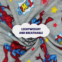 Pyjama Spiderman Garçons - Manches Longues - Taille élastiquée - 100% Coton - Tailles 1.5-2 Ans à 4-5 Ans - 9
