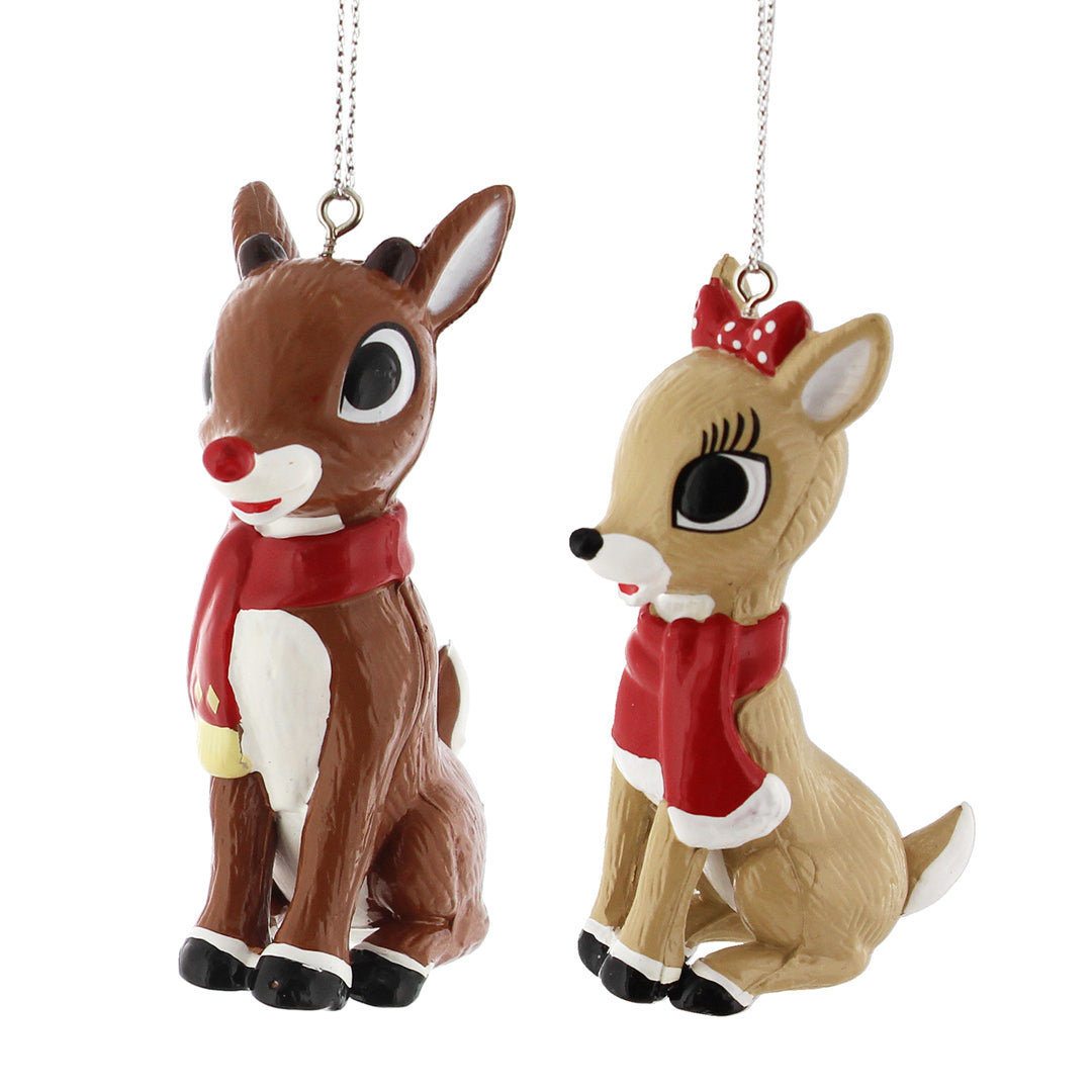 Clarice Rendeer Kurt S. Adler Rudolph the Red-Nosed Reindeer and Clarice Christmas Hol ...