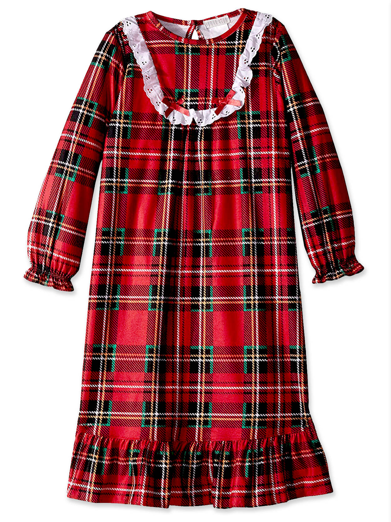 Komar Kids Holiday Plaid Nightgown Yankee Toybox Komar Kids Holiday Plaid Nightgown Yankee Toybox