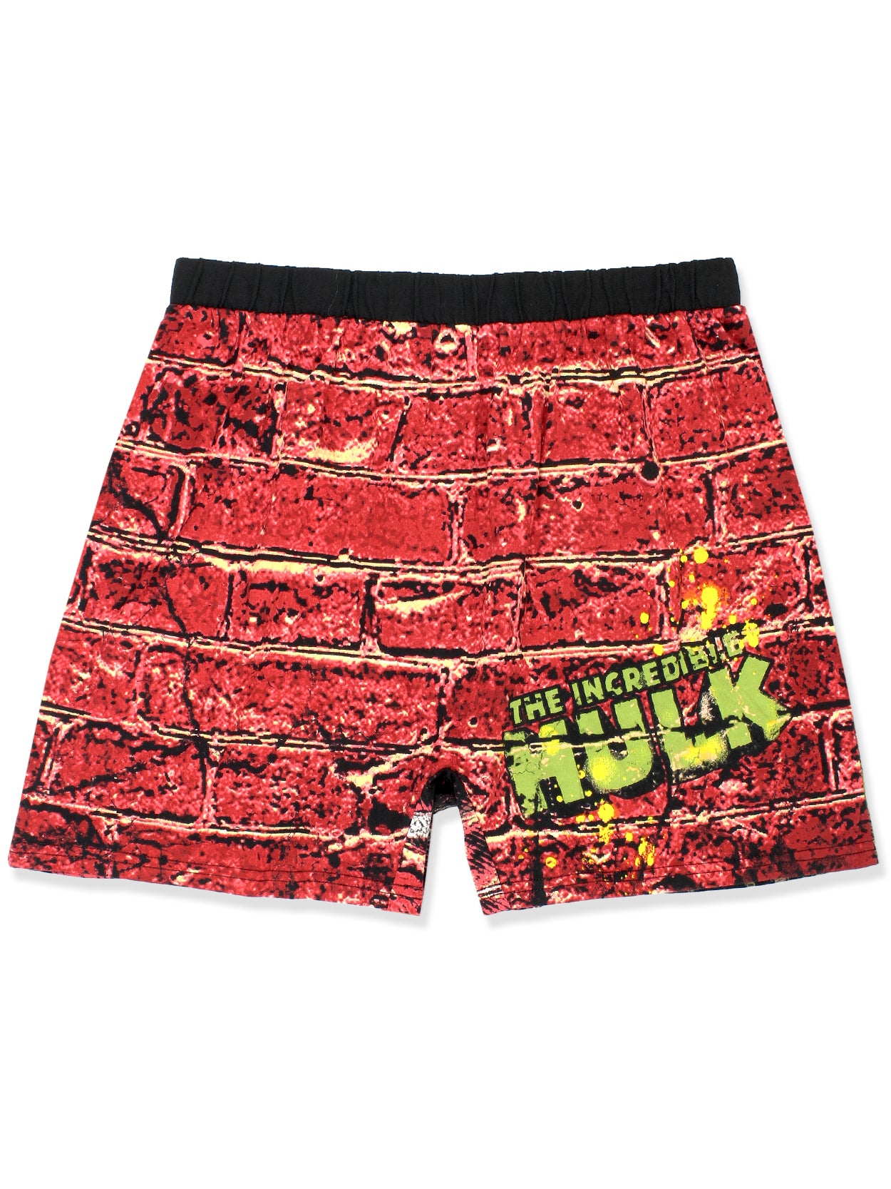 The Incredible Hulk Smash Brick Comic Style Boxer Shorts – Yankee Toybox