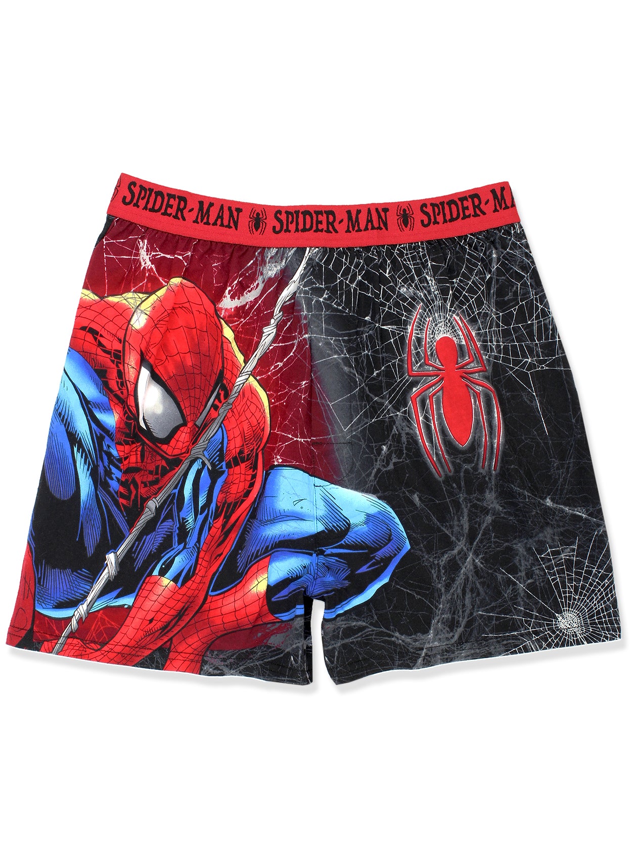 Spider-Man Web Comic Style Boxer Shorts