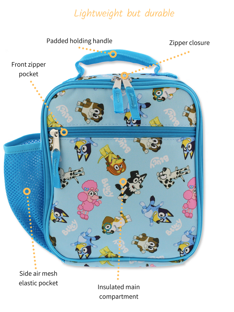 Bluey Soft Insulated School Lunch Box – Yankee Toybox