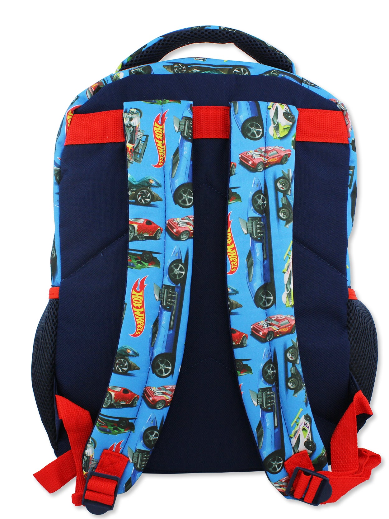 Hot Wheels Race Car Boys 16 Inch School Backpack (One Size, Blue) Hot Wheels Race Car Boys 16 Inch School Backpack (One Size, Blue)