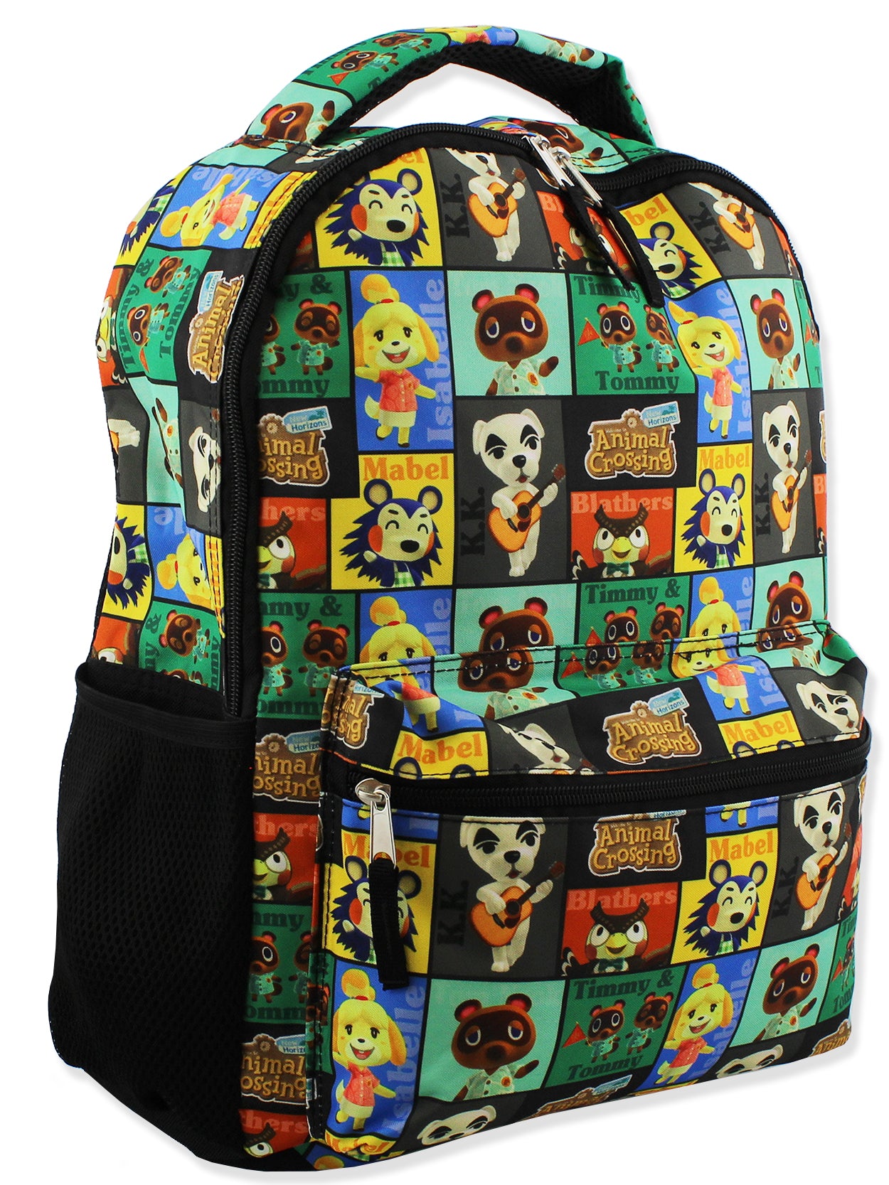 Nintendo Animal Crossing Kids 16 Inch School Backpack (One Size, Black) Nintendo Animal Crossing Kids 16 Inch School Backpack (One Size, Black)