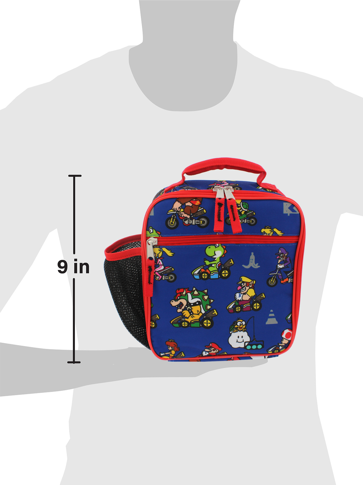  Super Mario Luigi Toad Yoshi Insulated Lunch Box Soft Kit  Cooler: Home & Kitchen