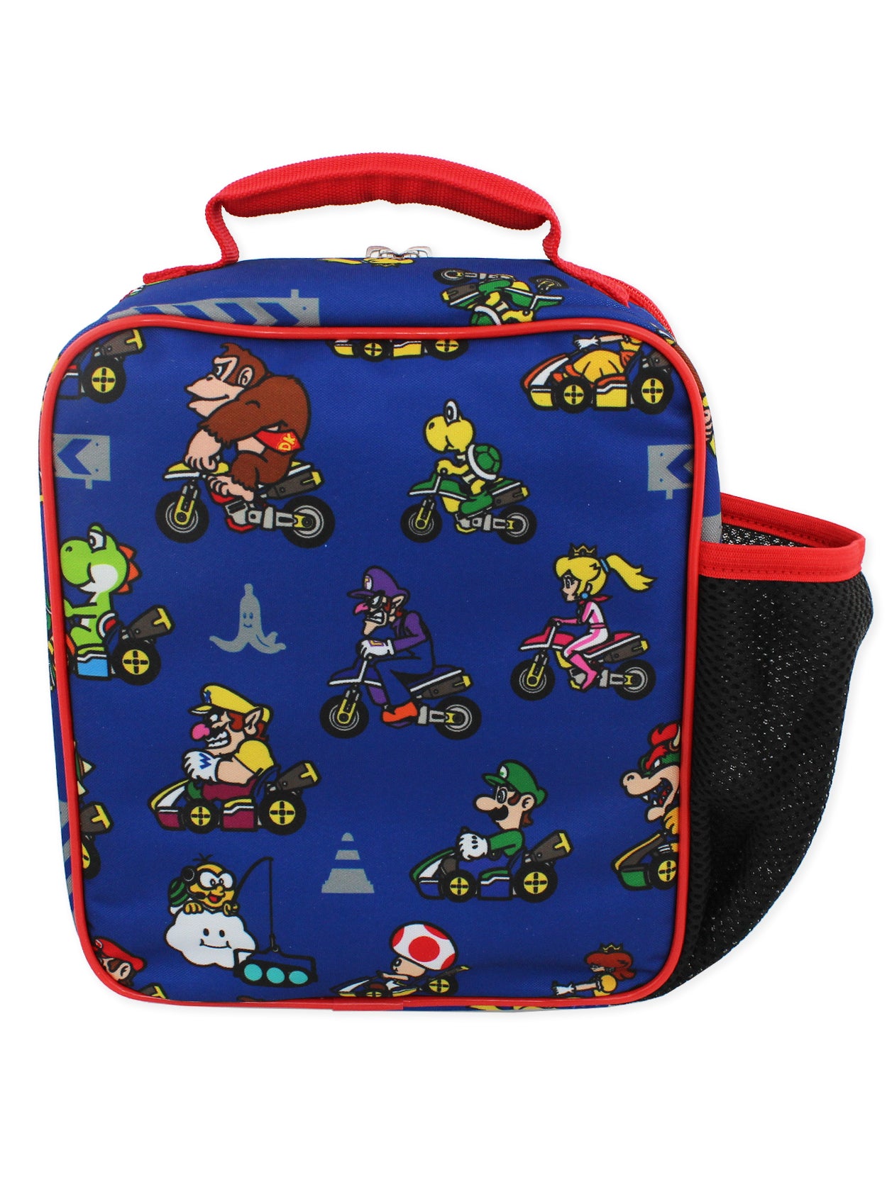 Super Mario Lunch Bag Kid's Insulated Lunch Box Waterproof, Black / No.5