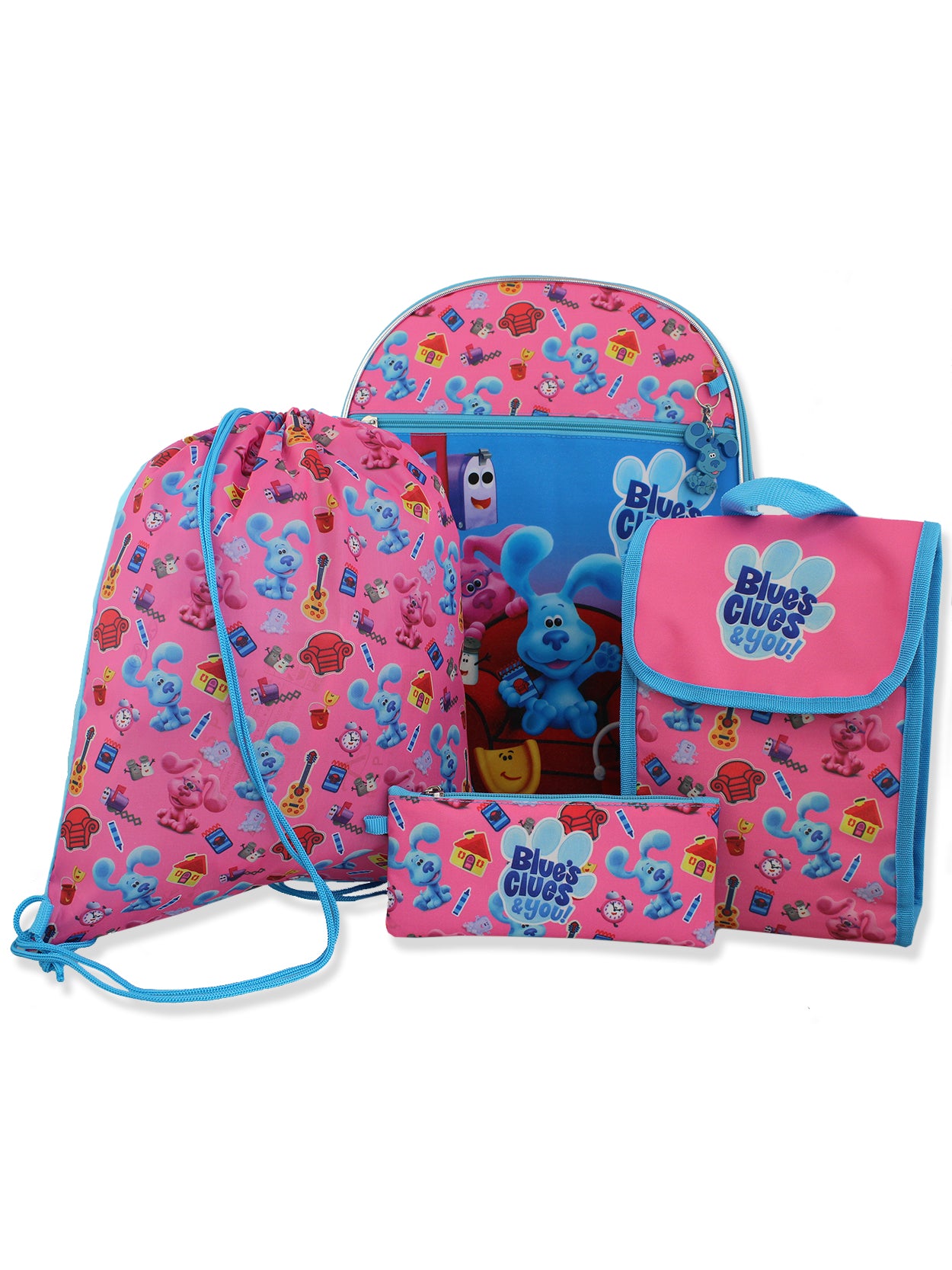 Lol Surprise 5 Piece Backpack & Lunch Box Set, Multi