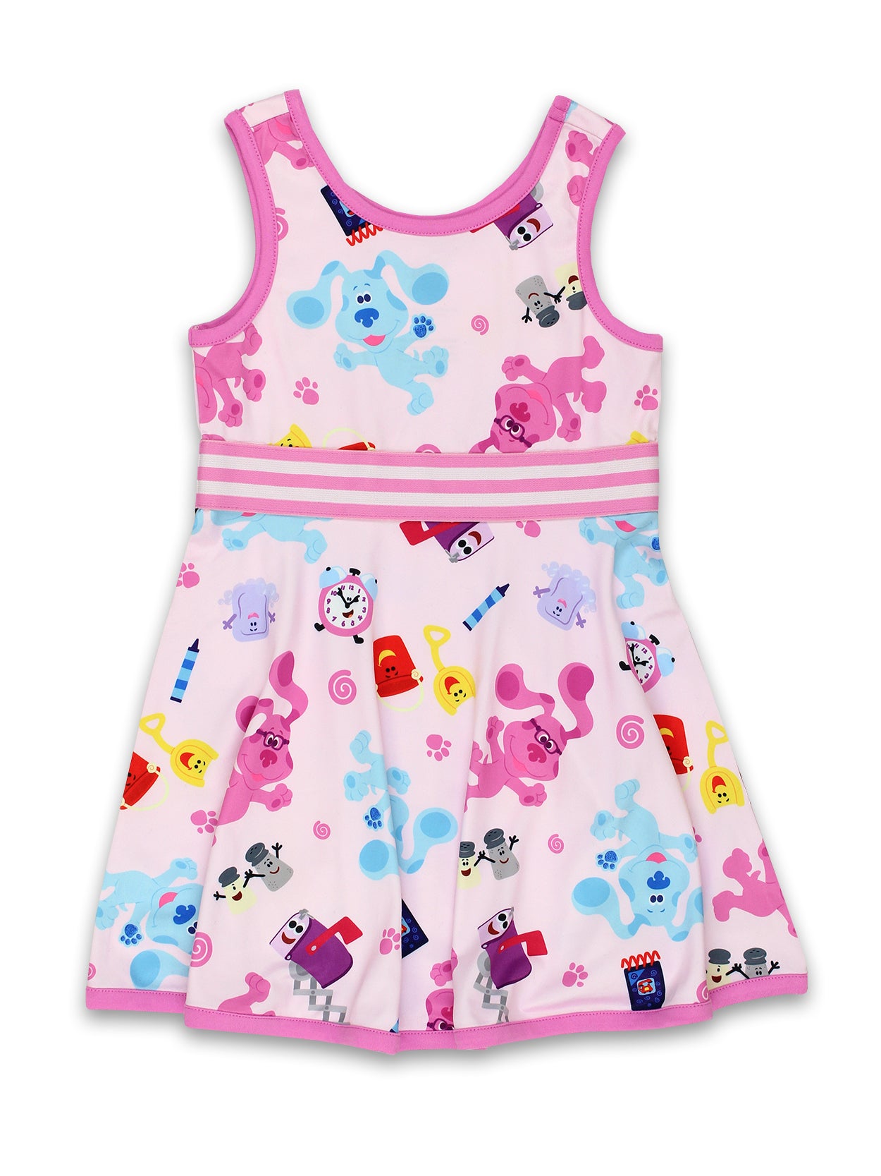 blue clues dress Blue's Clues & You Baby Toddler Girls Fit and Flare Ultra Soft Dress