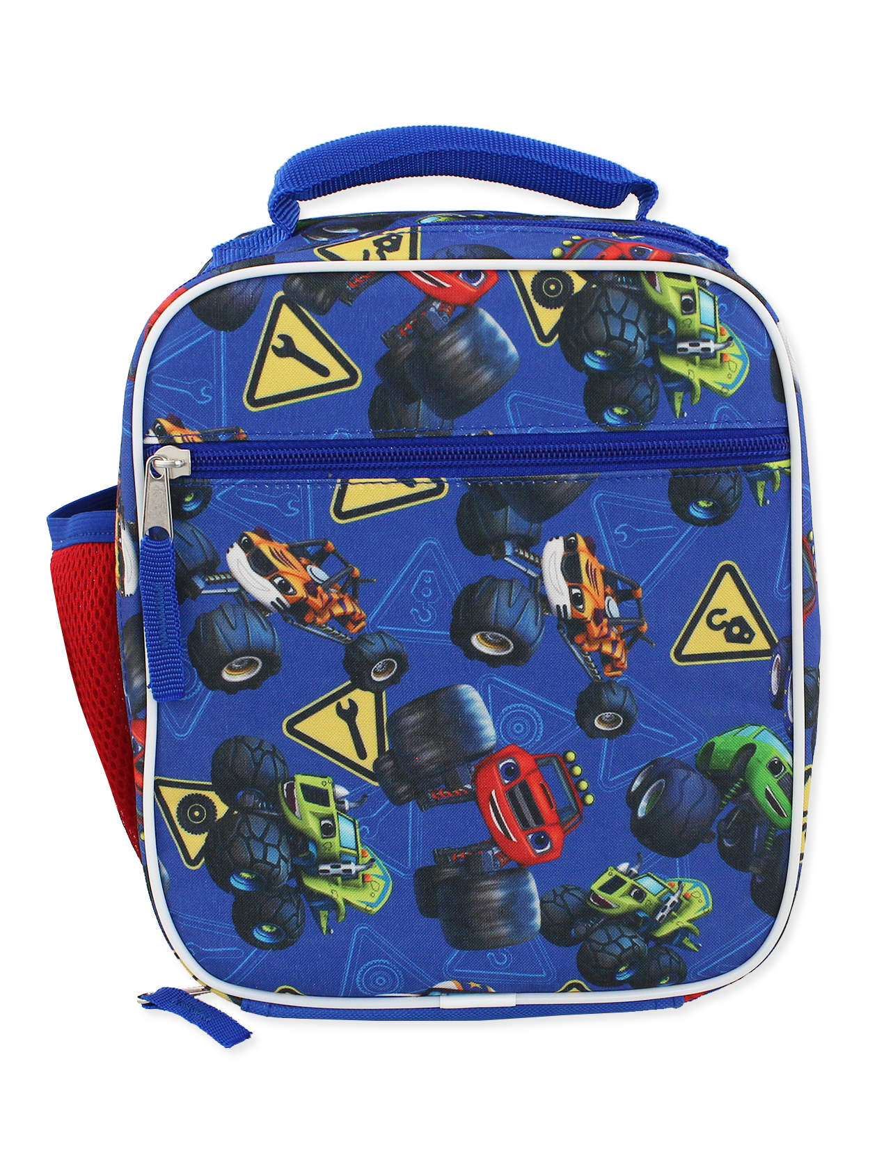 Nickelodeon Blaze and The Monster Machines Boys Girls Soft Insulated School Lunch Box (One size, Blue)