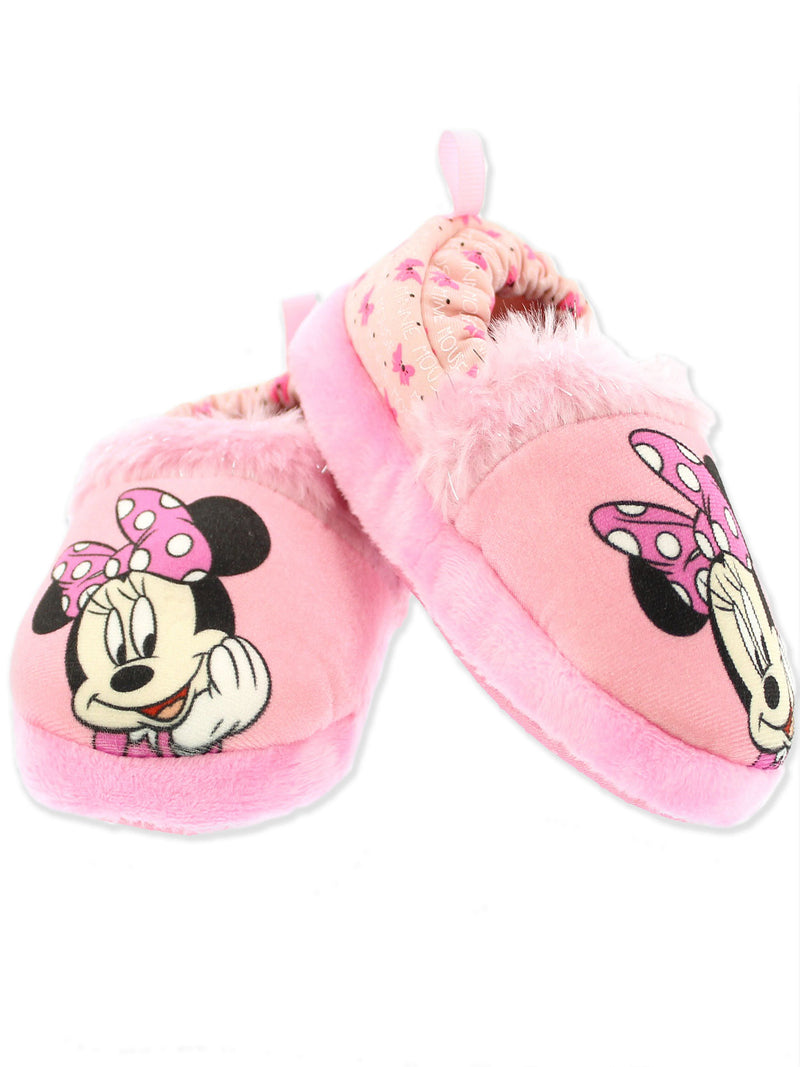 Minnie Mouse Girl's Plush A-Line Slippers – Yankee Toy Box