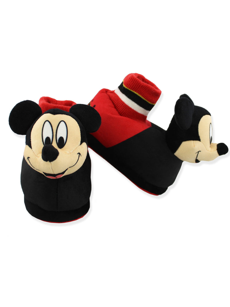Geaccepteerd dienen sterk Disney Mickey Mouse Toddler Boys Plush 3D Mickey Head Sock Top Slipper –  Yankee Toybox