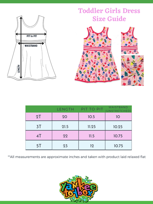 Crayola Crayon Fit and Flare Dress