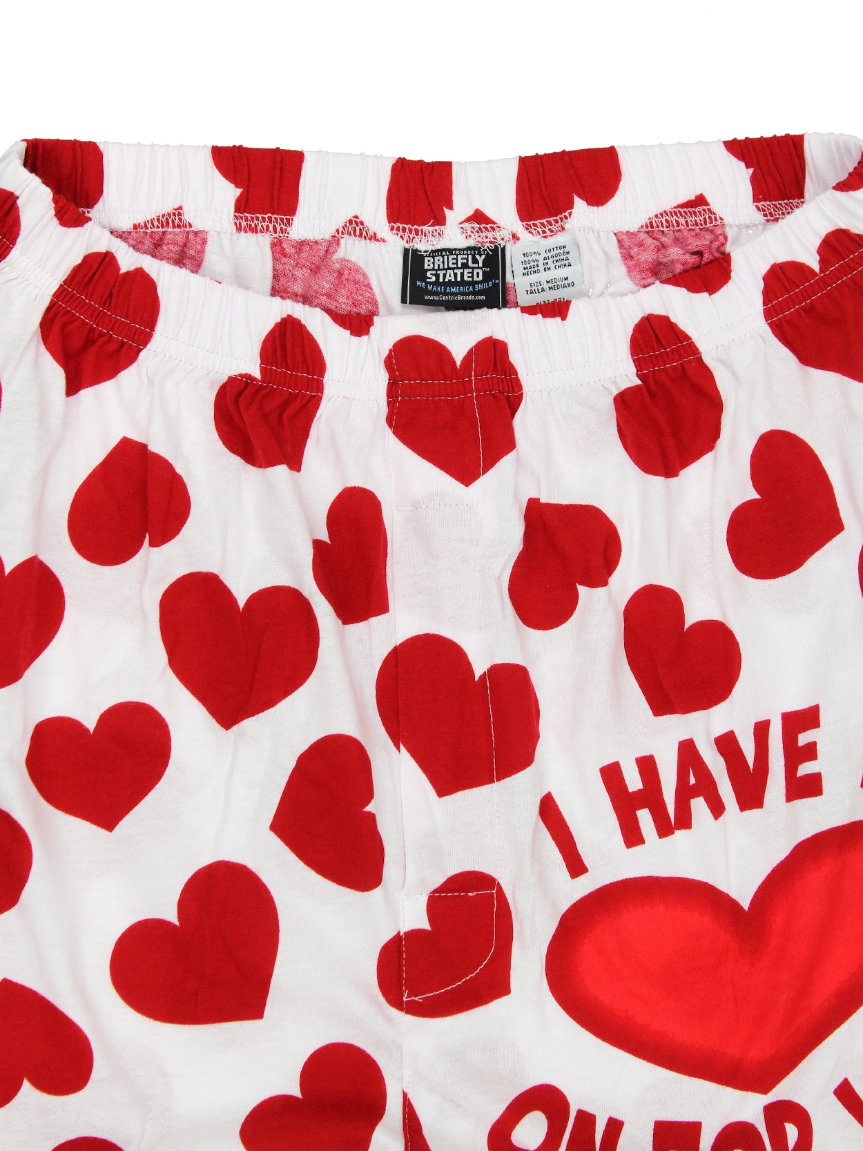 I Have a Heart On For You' Boxer Shorts