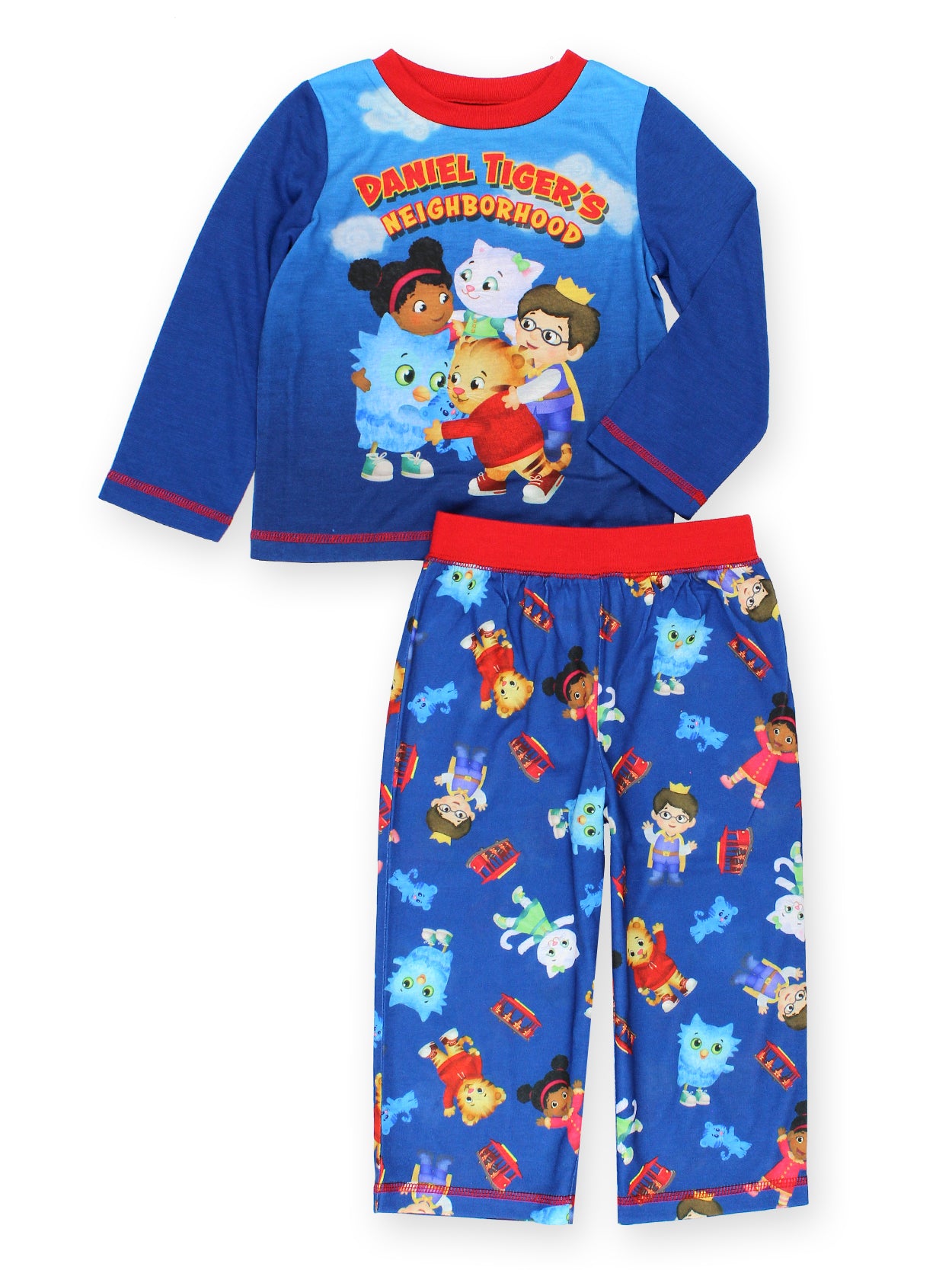 tiger lily pyjamas Daniel Tiger's Neighborhood Toddler Boys Long Sleeve Pajamas Set