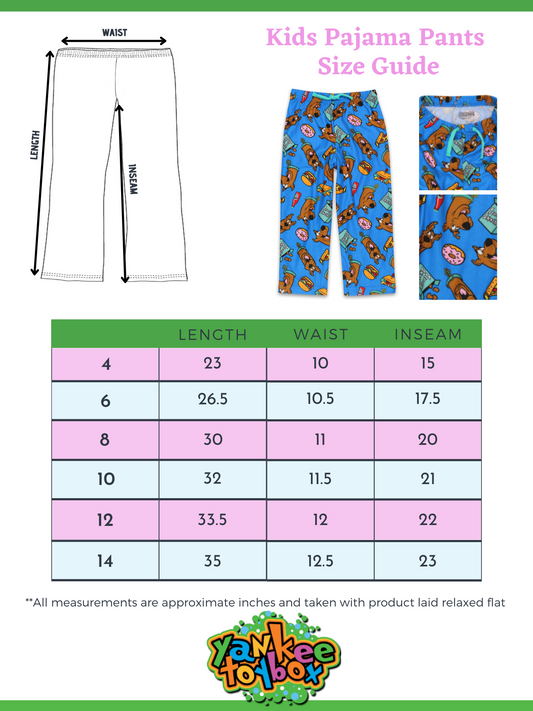 Scooby Doo Flannel Pajama Lounge Pants