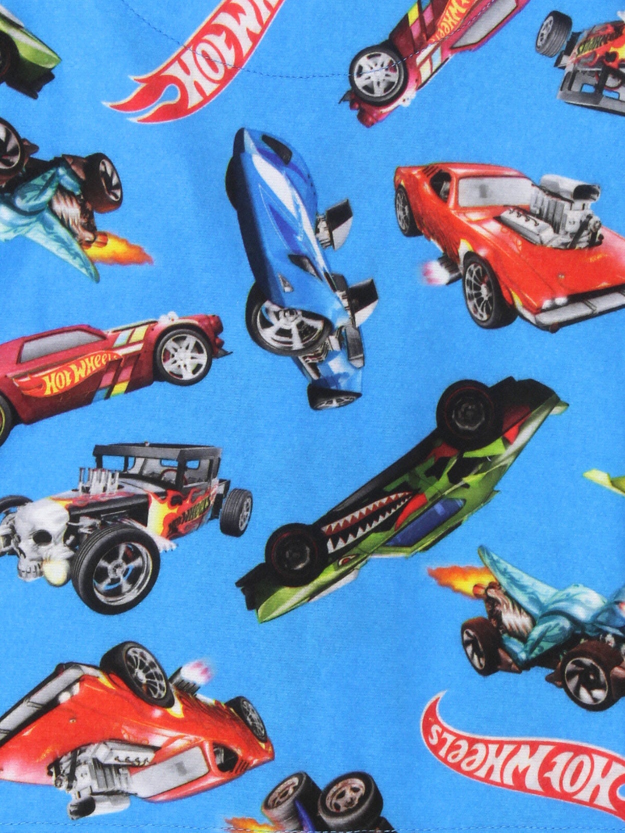 Boys Hot Wheels Fleece All-In-One Pajamas – Kids Racing Car Pyjamas, Warm Nightwear With Zip