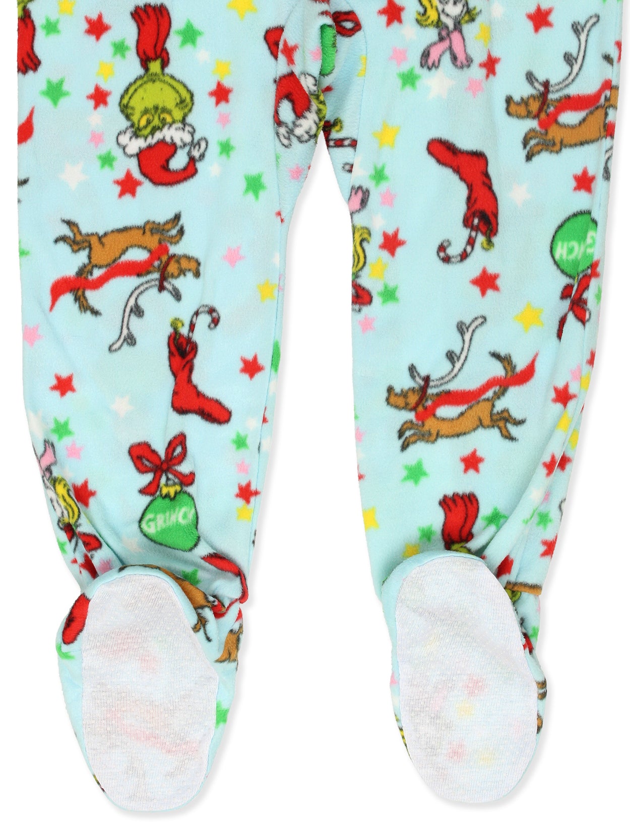 Dr. Seuss The Grinch Characters Footed Blanket Sleeper Pajamas – Yankee  Toybox