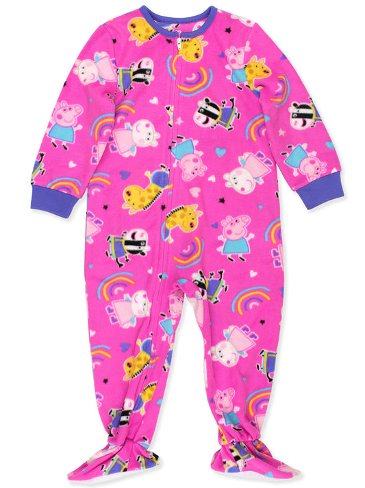 Peppa Pig Footed Blanket Sleeper Pajamas