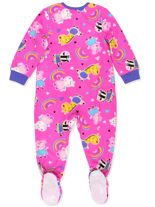 Peppa Pig Footed Blanket Sleeper Pajamas