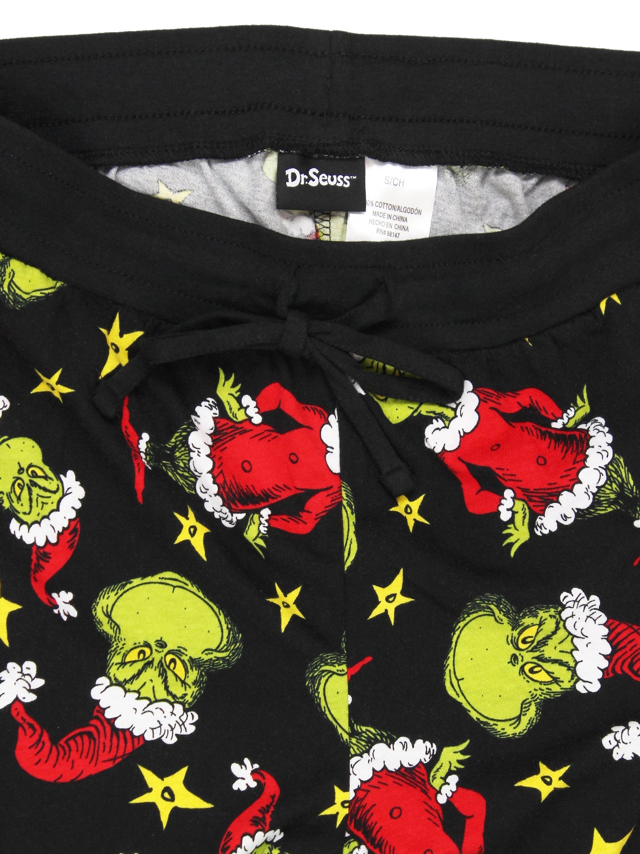 Dr. Seuss | Tops | The Grinch Naughty Black Hoody