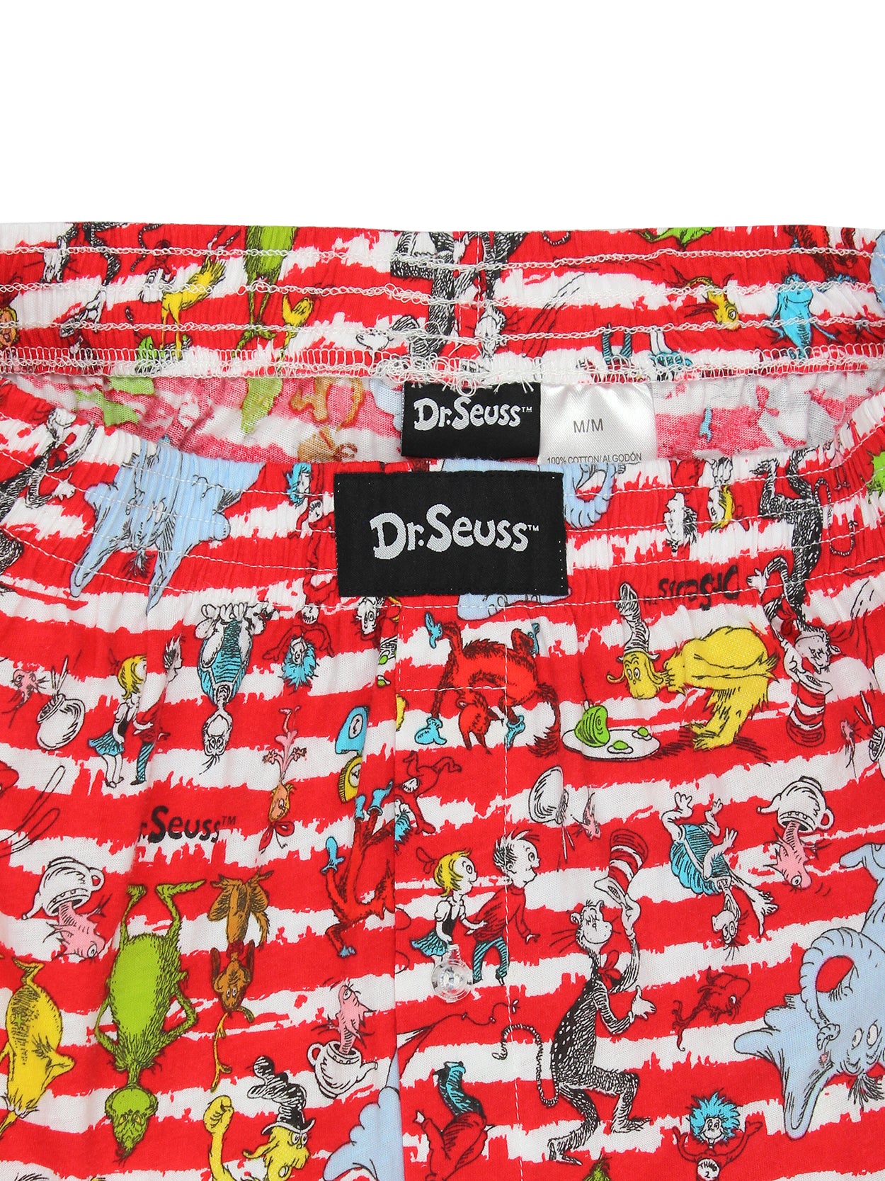 Dr. Seuss How The Grinch Stole Christmas Button Fly Boxer Shorts – Yankee  Toybox