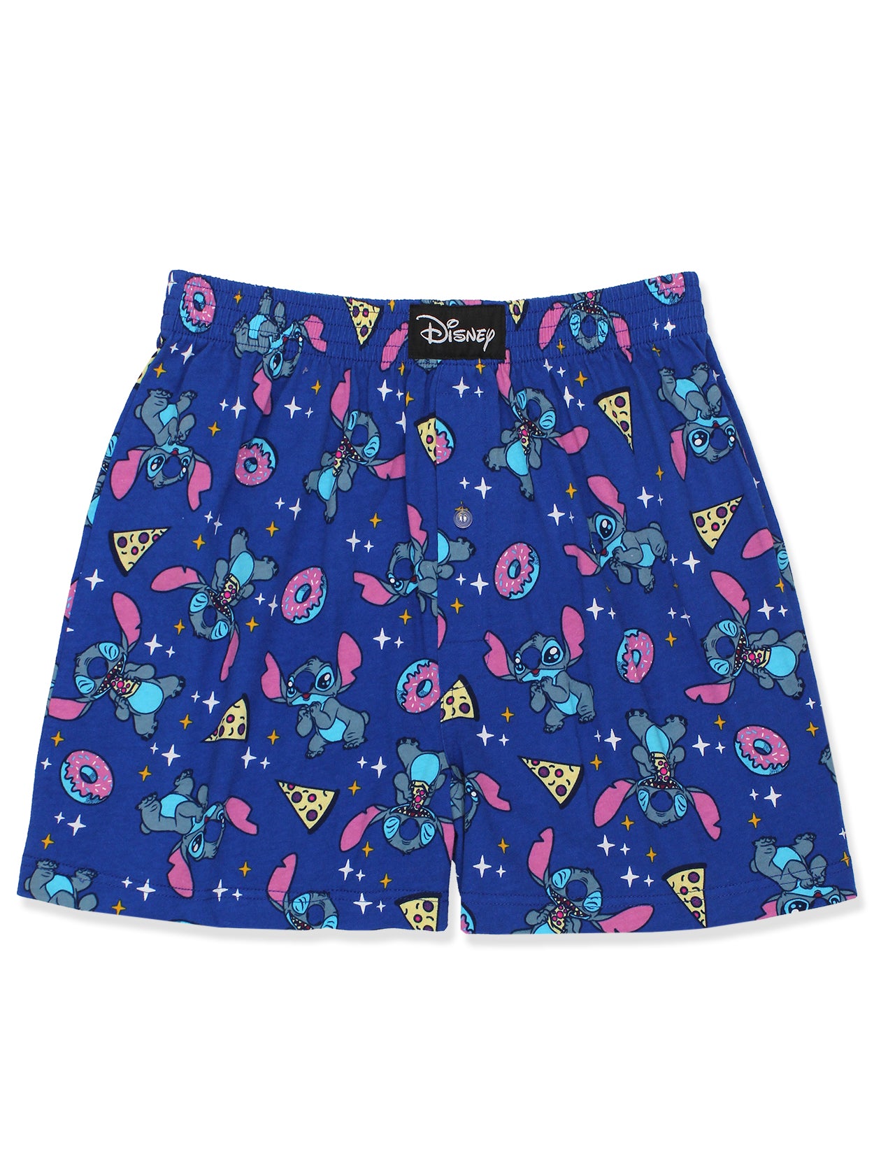 Lilo & Stitch Snacks Cotton Jersey Button Fly Boxer Shorts – Yankee