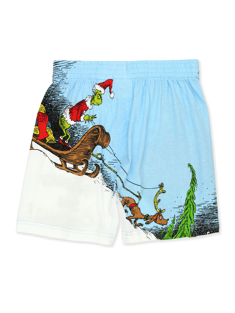 IUMAN Intimissimi Uomo DR SEUSS GRINCH - Boxershort - blue/donkerblauw IUMAN Intimissimi Uomo DR SEUSS GRINCH - Boxershort - blue/donkerblauw