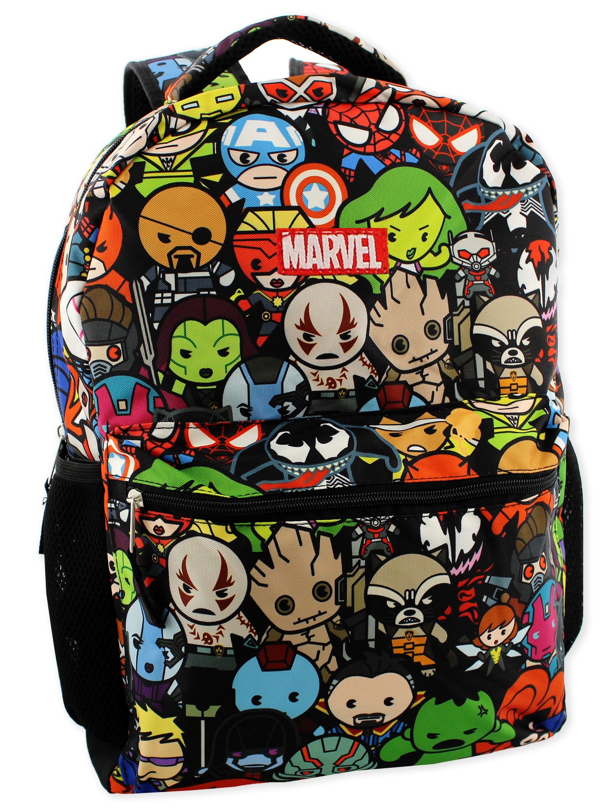 16 in kids backpack Marvel Kawaii Avengers 16" School Backpack – Yankee Toybox