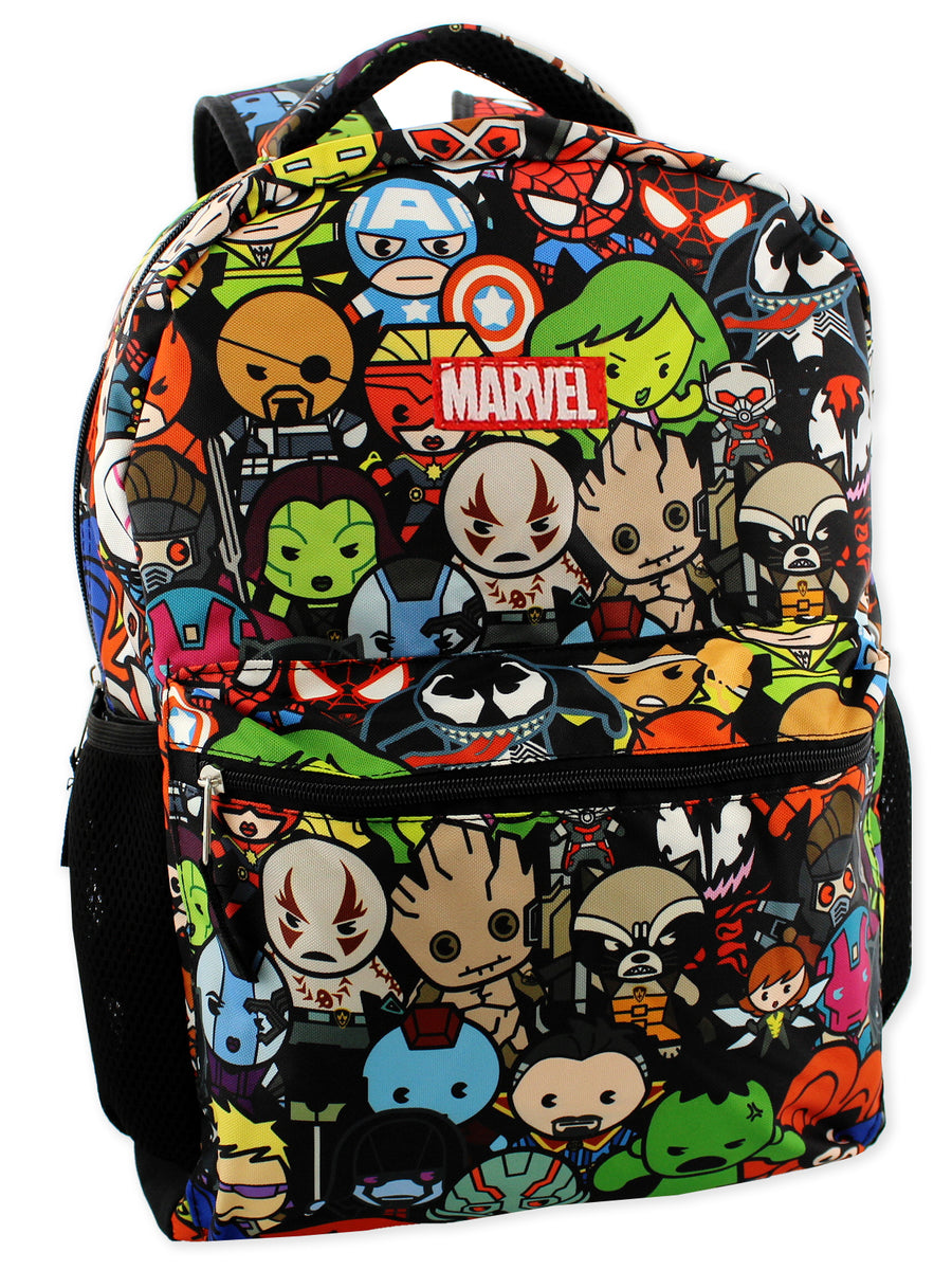 avengers kids backpack Marvel Kawaii Avengers 16" School Backpack – Yankee Toybox