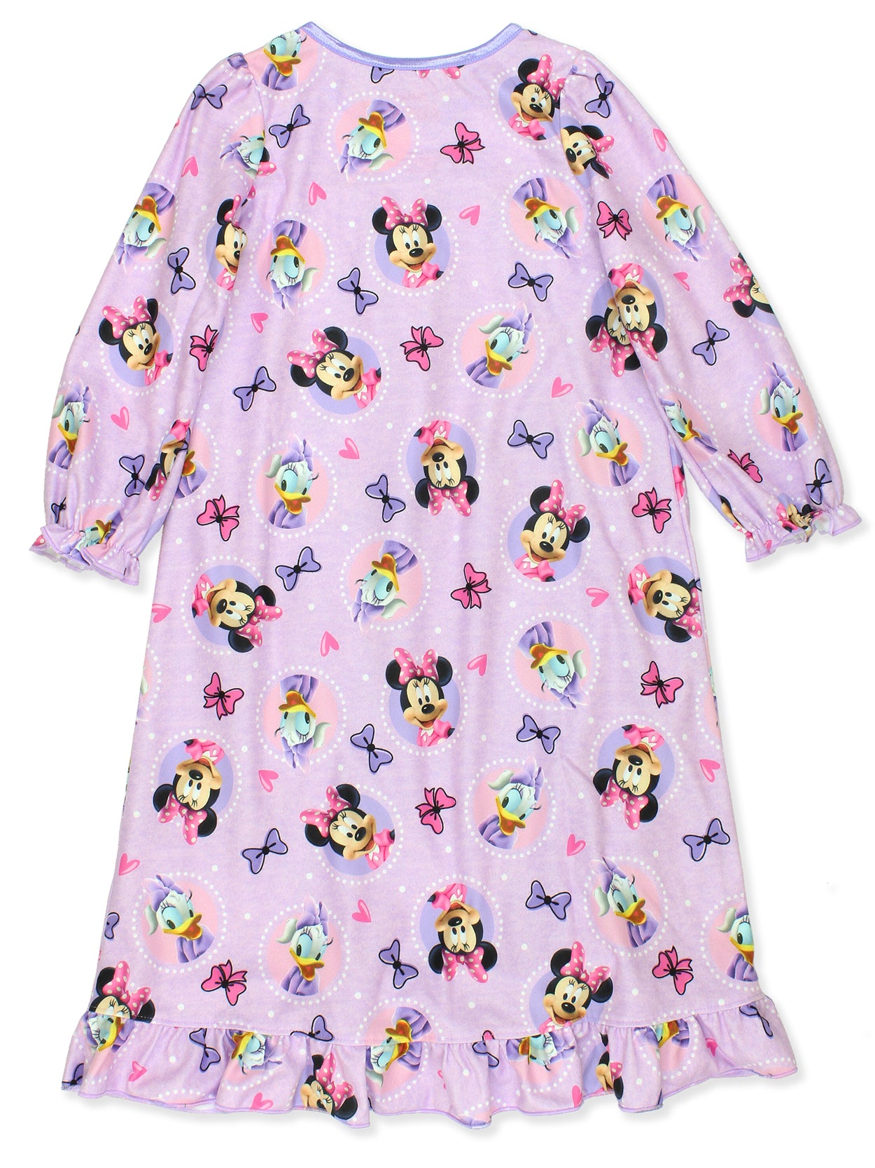 Disney Minnie Mouse Toddler Girls Granny Gown Nightgown 10, Purple, Toddler Girl's Disney Minnie Mouse Toddler Girls Granny Gown Nightgown 10, Purple, Toddler Girl's
