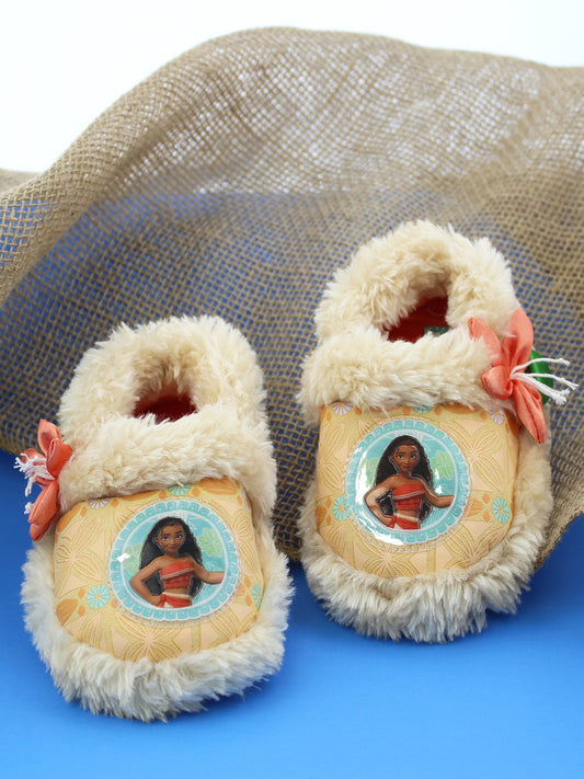 Disney Moana Plush A-Line Slippers