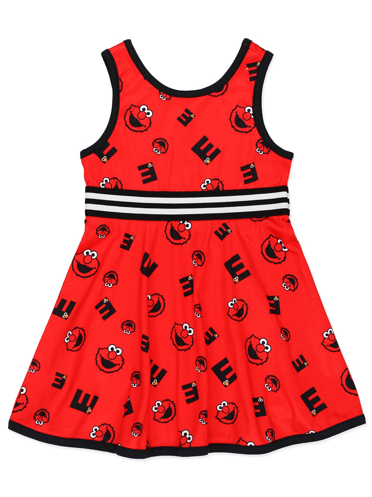 Isaac Mizrahi Loves Sesame Street Elmo Baby Toddler Fit and Flare Soft Dress Isaac Mizrahi Loves Sesame Street Elmo Baby Toddler Fit and Flare Soft Dress