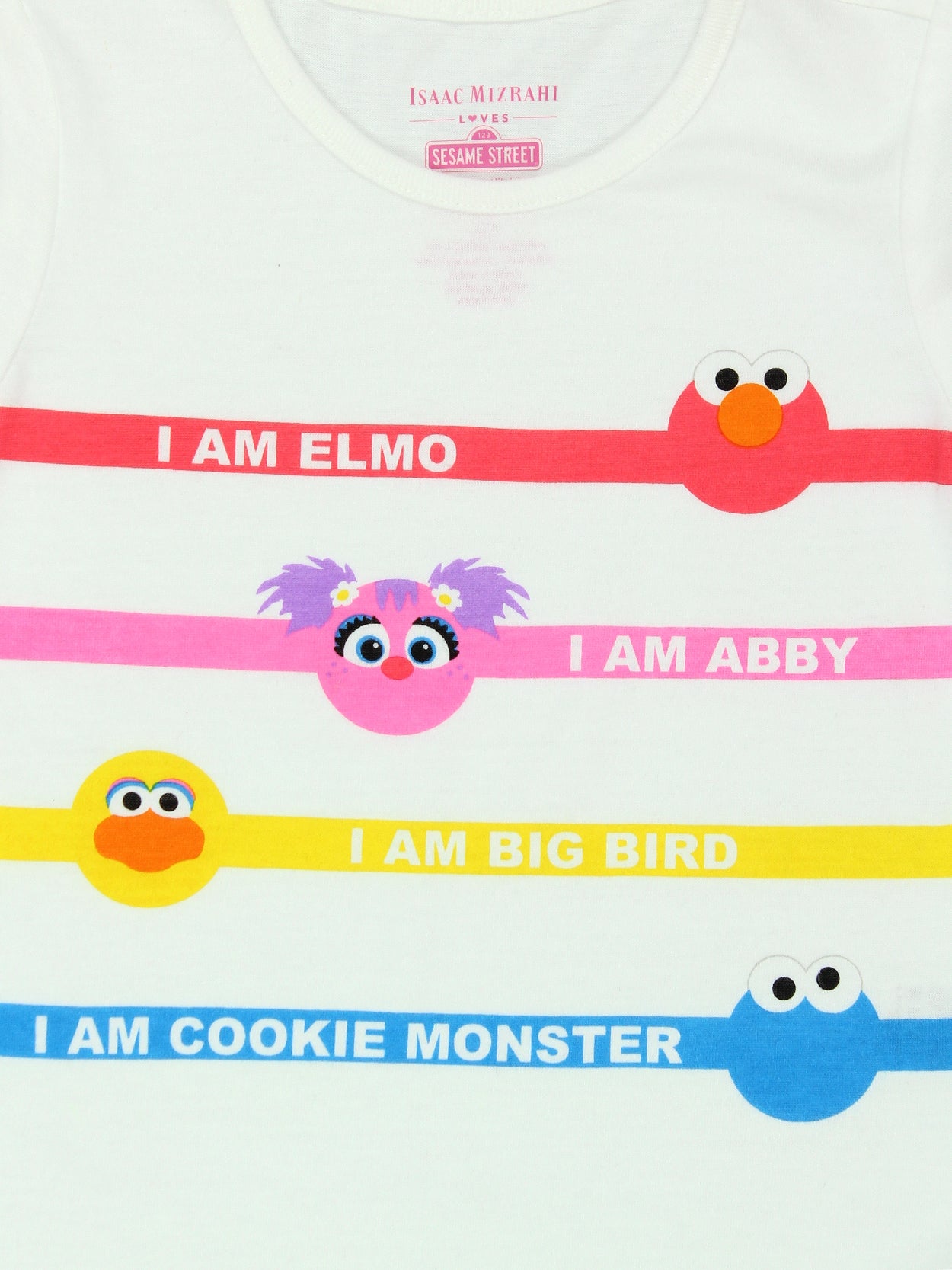 Sesame Street Cookie Monster Face Youth Kids T-Shirt 