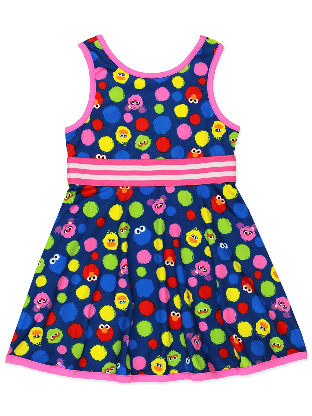 Isaac Mizrahi Loves Sesame Street Sesame Street Elmo Abby Cadabby Baby Toddler Fit and Flare Ultra Soft Dress Seg062ds, Infant Girl's, Size: 4T Isaac Mizrahi Loves Sesame Street Sesame Street Elmo Abby Cadabby Baby Toddler Fit and Flare Ultra Soft Dress Seg062ds, Infant Girl's, Size: 4T