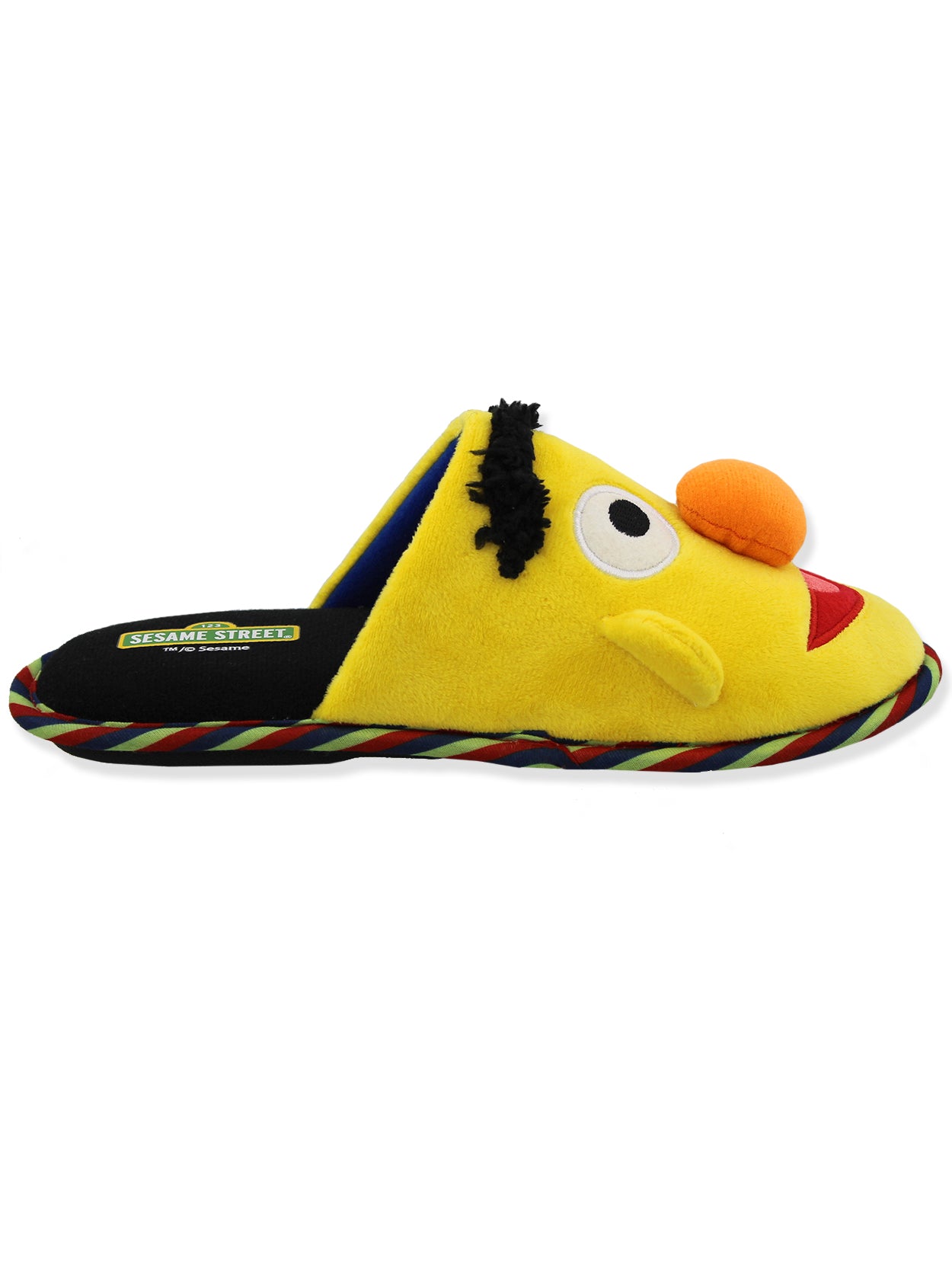 Sesame Mismatched Scuff Slippers Yankee Toybox