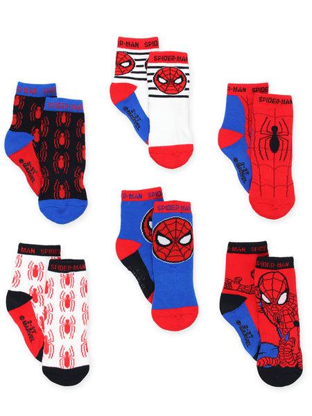 Spiderman Grip Socks, Socks for Toddler Boys, 10 Pack, Spider man Toddler  Gripper Socks, Amazing Spiderman Variety Pack, Spidey Prints, 12-24 Months  : Buy Online at Best Price in KSA - Souq